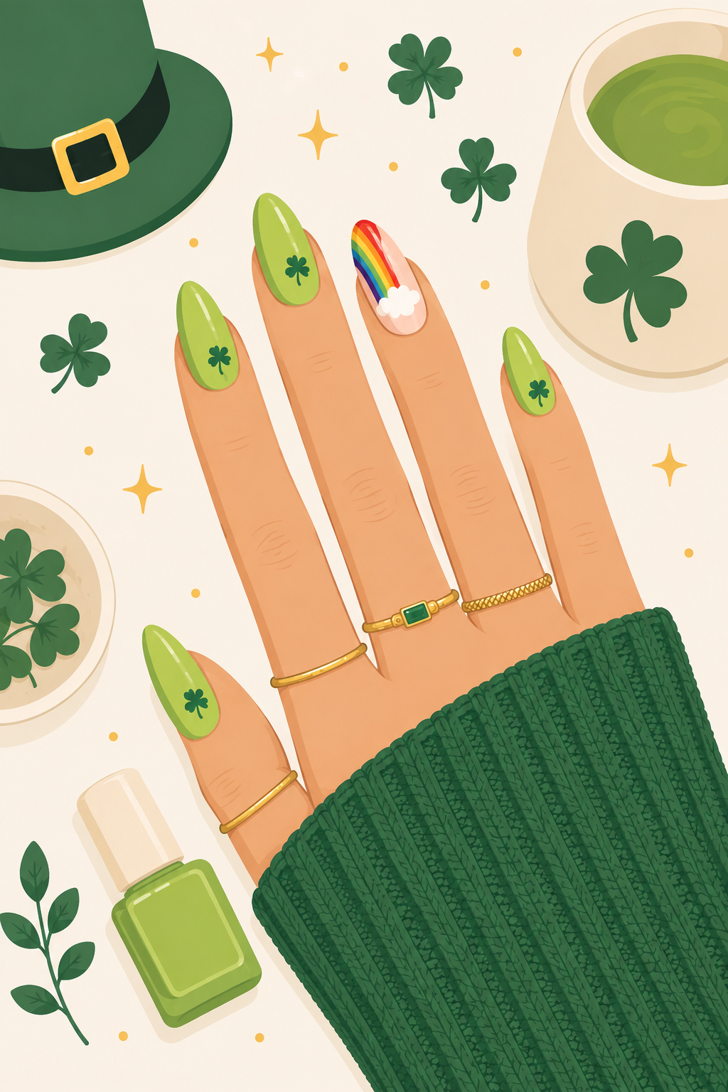 I Found the St. Patrick’s Day Nails That Actually Feel Chic