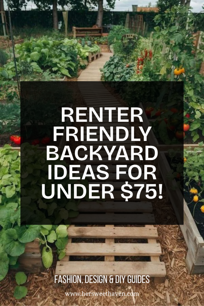 Can You Really Do a Rental Backyard Makeover for Under $75?
