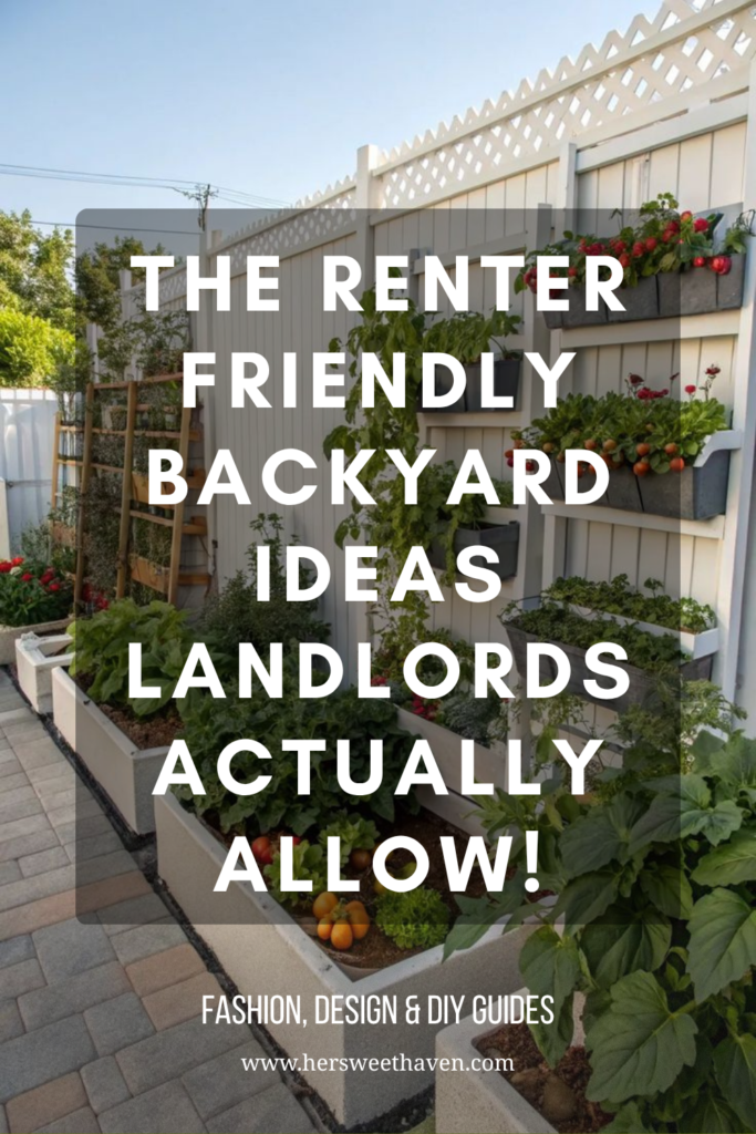 What Renter Friendly Backyard Ideas Do Landlords Actually Allow?