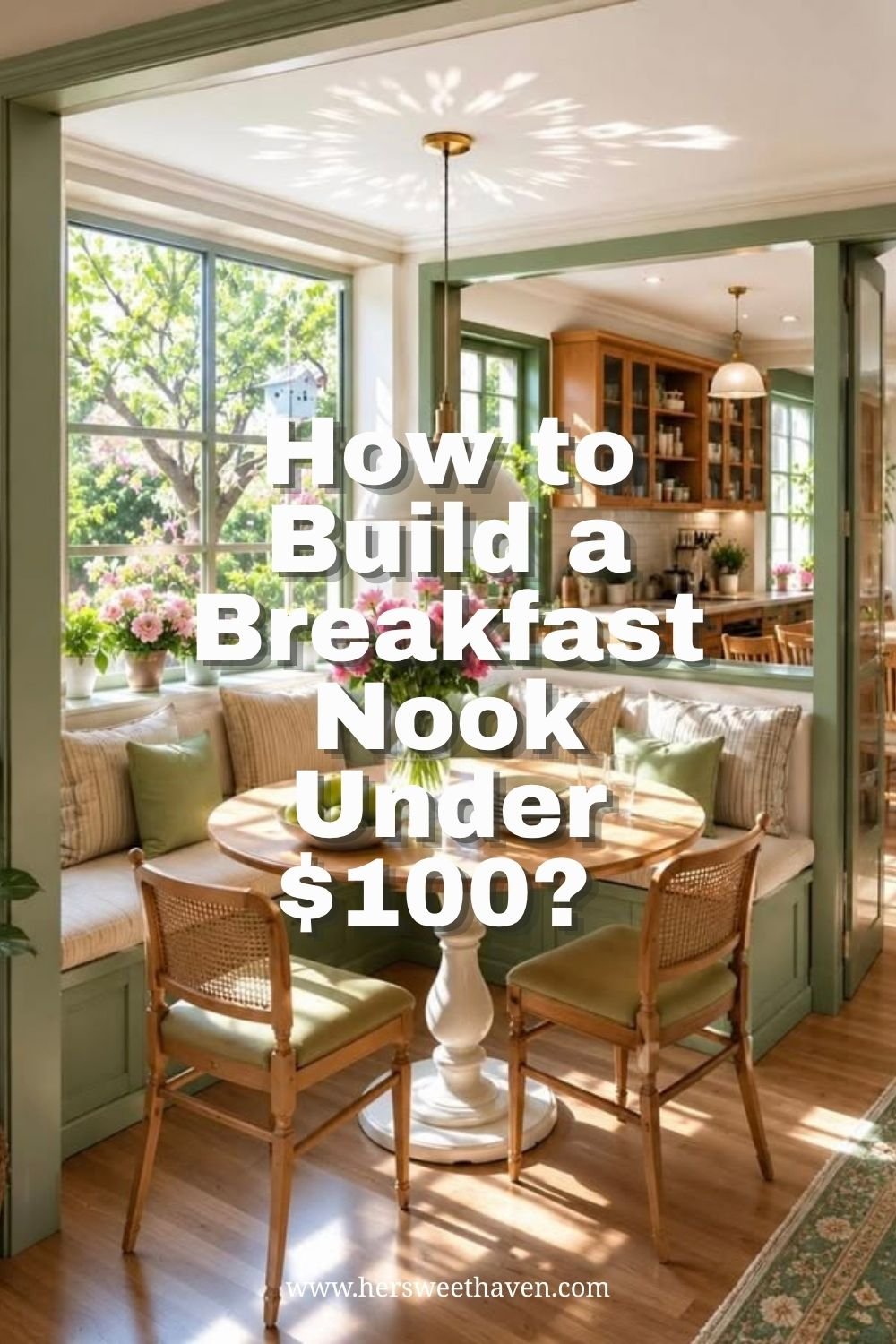 How To Make a Perfect Cozy Breakfast Nook With Minimal Effort