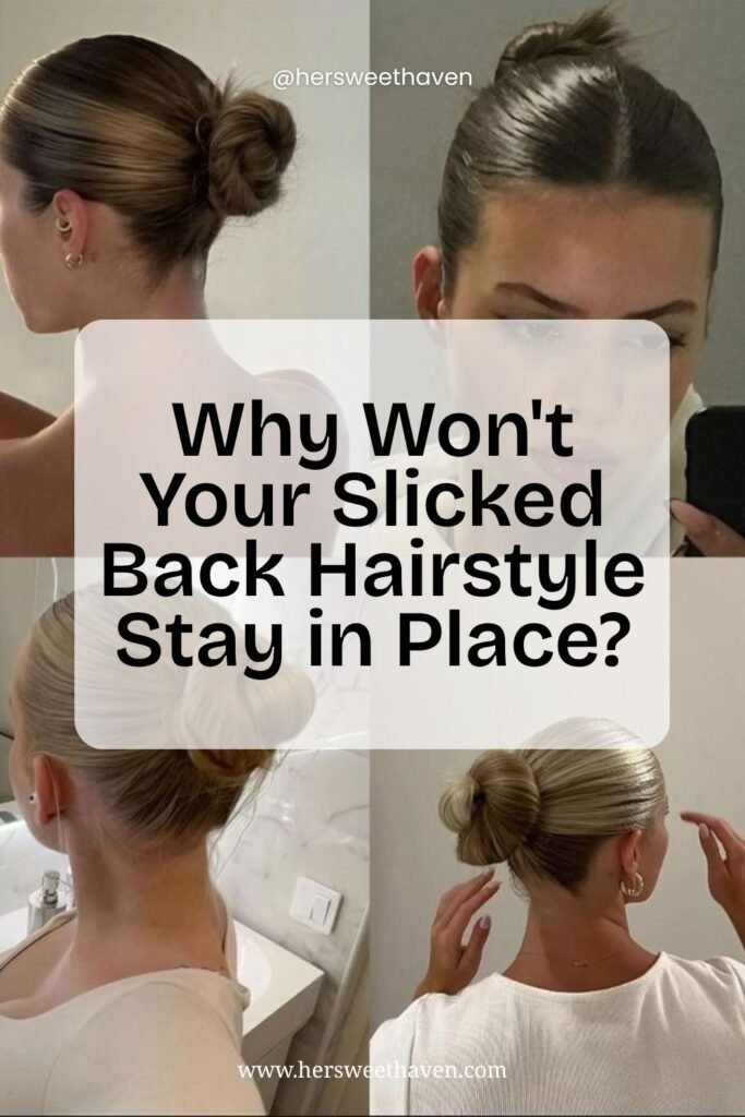 How to Do Slicked Back Hairstyles Without Gel Buildup?