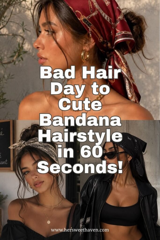 The Headband Twist and the Bun Wrap