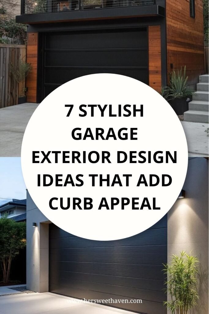 Stylish Garage Exterior Design Ideas That Add Curb Appeal