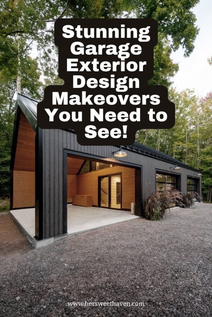 Garage Exterior Design Makeovers You Need to See