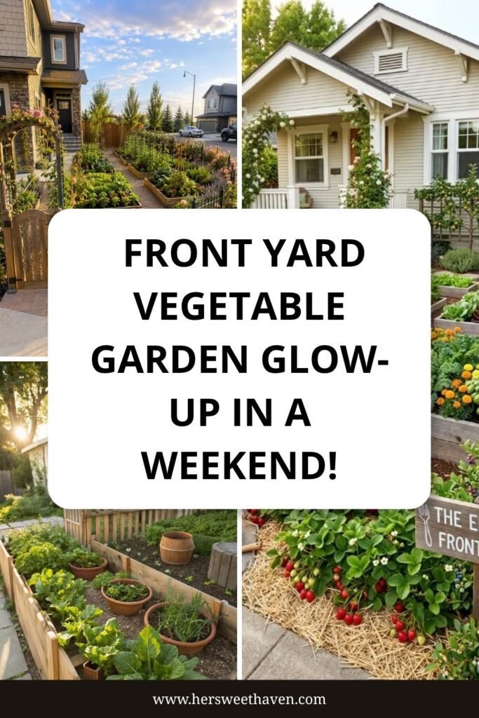 Front Yard Vegetable Gardens That Look Better Than Lawns