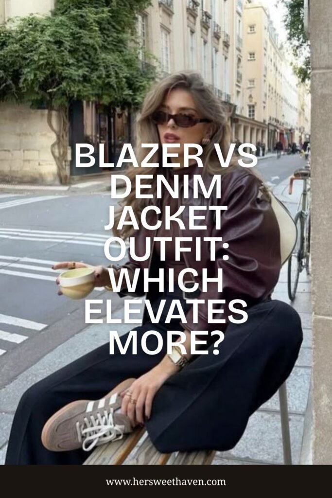 Blazer vs Denim Jacket Outfit: Which Polishes More?
