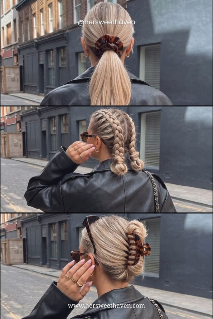 The Ponytails and Half-Ups