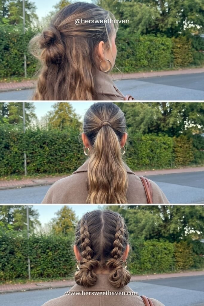The Ponytails and Half-Ups