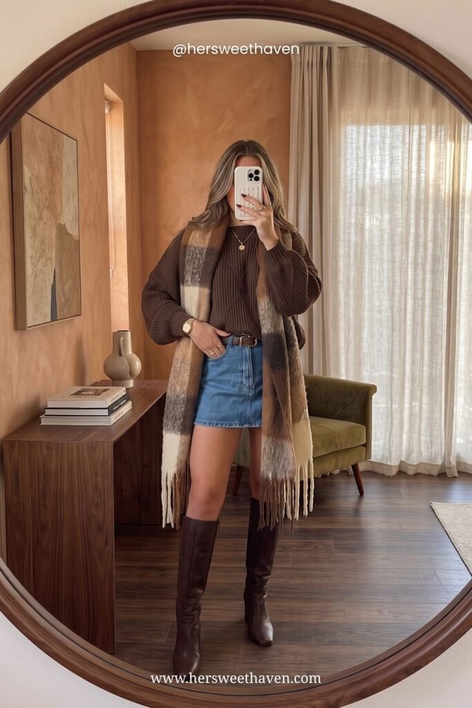 The Scarf That's Basically Outerwear