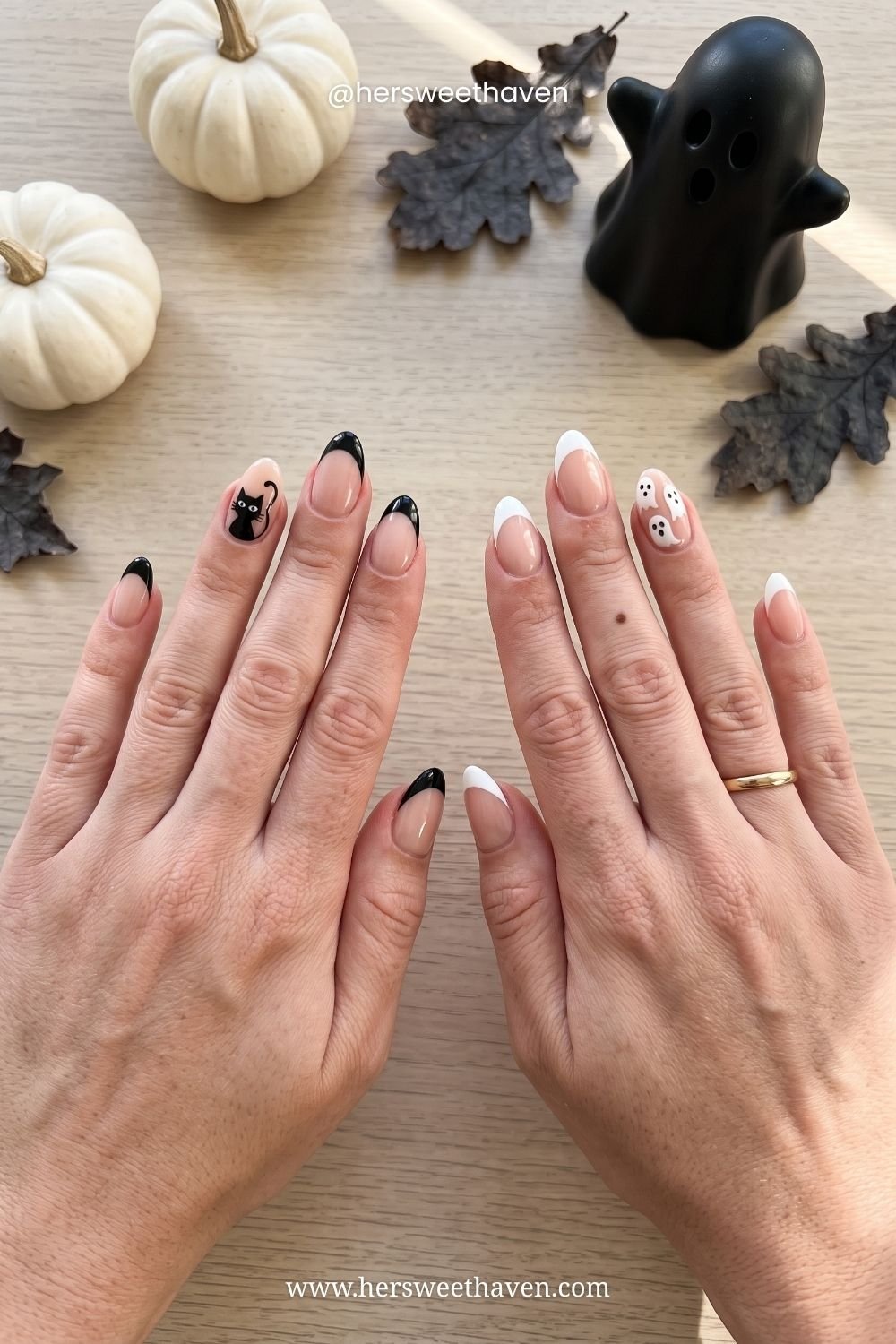 That Spooky-Girl Energy: Easy Halloween Nails and Makeup Looks