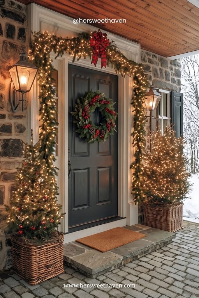 Frame the Door With Garland