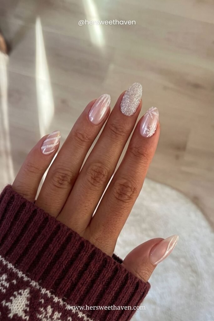 Pearl Chrome and Sugar Glitter