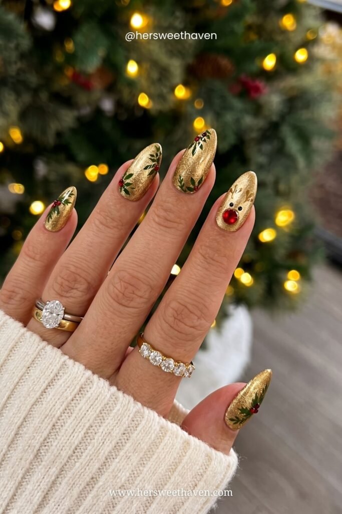The Gold Velvet Showstopper