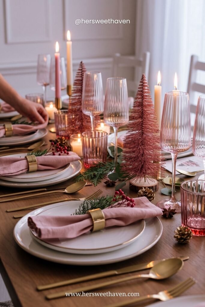 The Soft One: Pink and Rose Gold