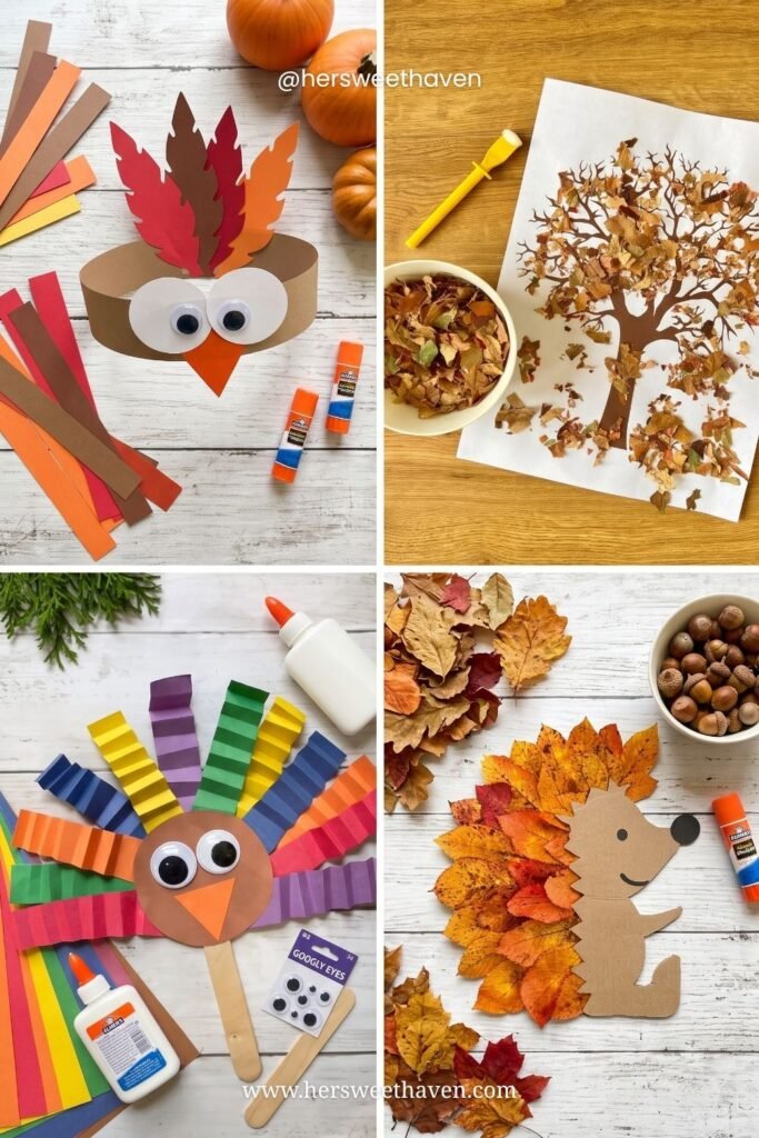Keep Little Hands Busy: Thanksgiving Crafts That Buy You Kitchen Time