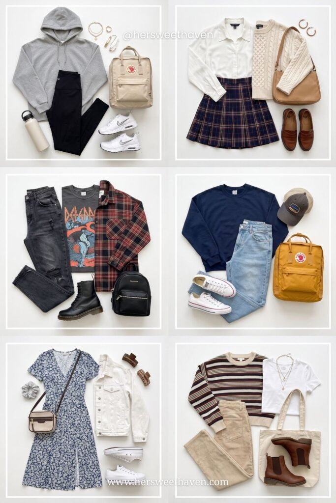 The Soft and Preppy Looks