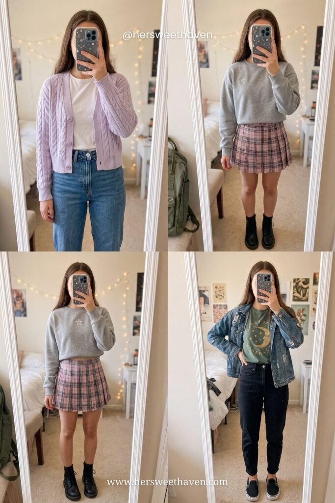 The Soft and Preppy Looks