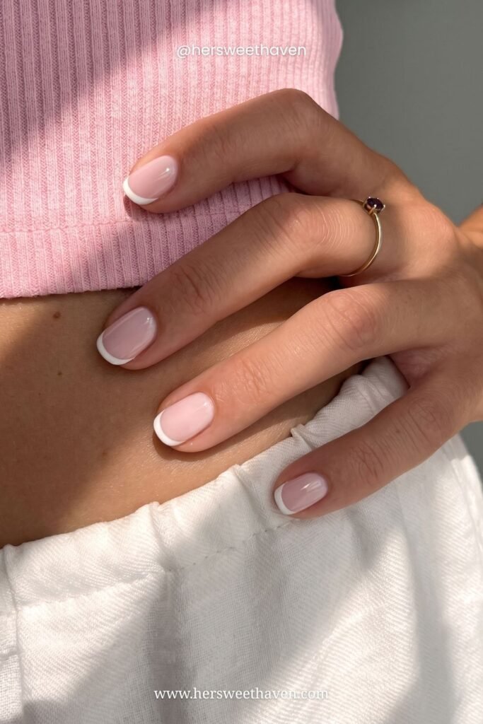 Colored French Tips
