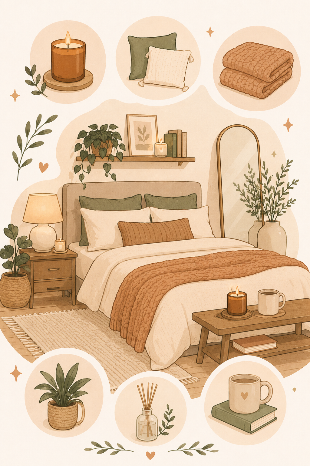 How I Created My Perfect Cozy Bedroom Retreat
