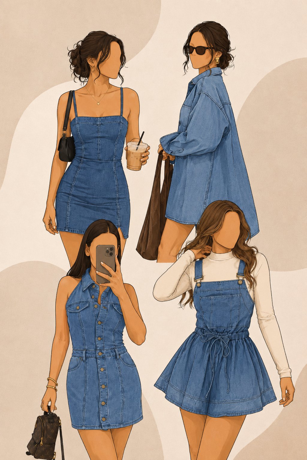 Why I Reach for Denim Dresses All Year Round