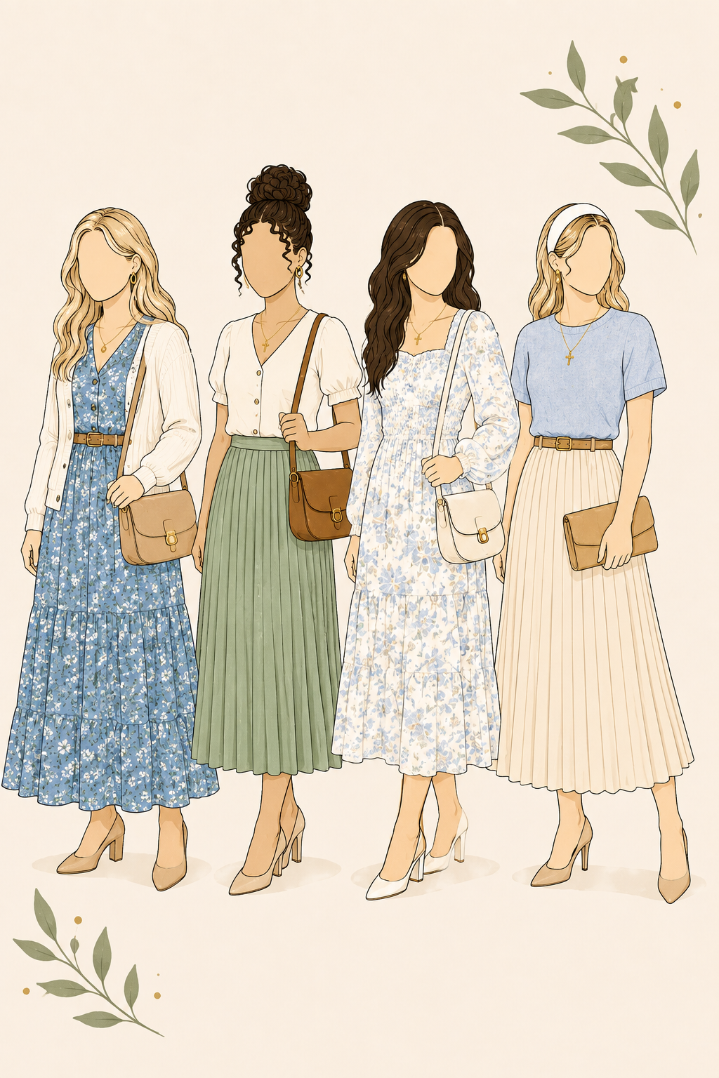 Beautiful Sunday Church Outfit Ideas for Women