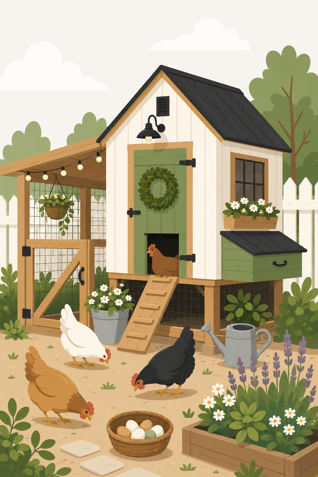 Safe and Stylish Chicken Coop Ideas