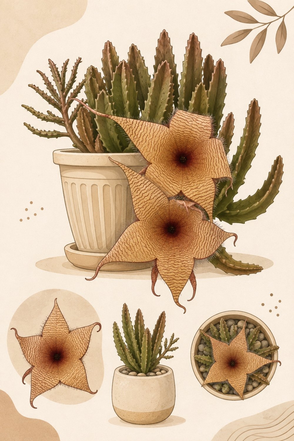 How to Grow Beautiful Huernia Succulents at Home