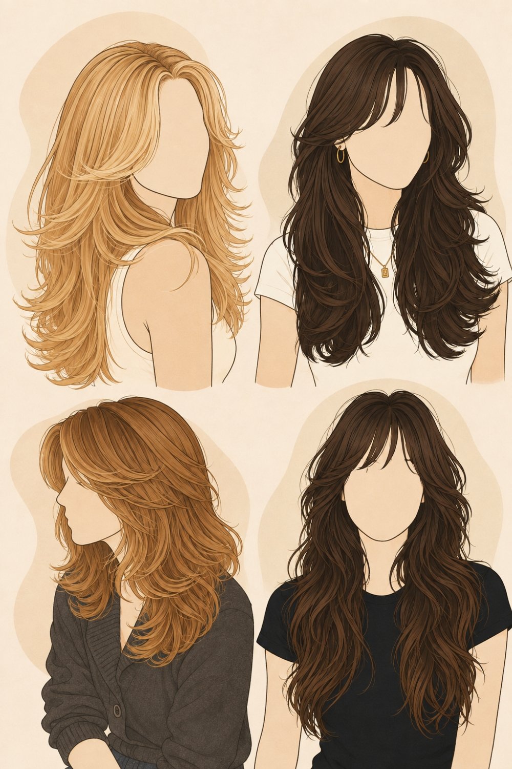 Easy Layered Haircuts Ideas for a Glamorous Look