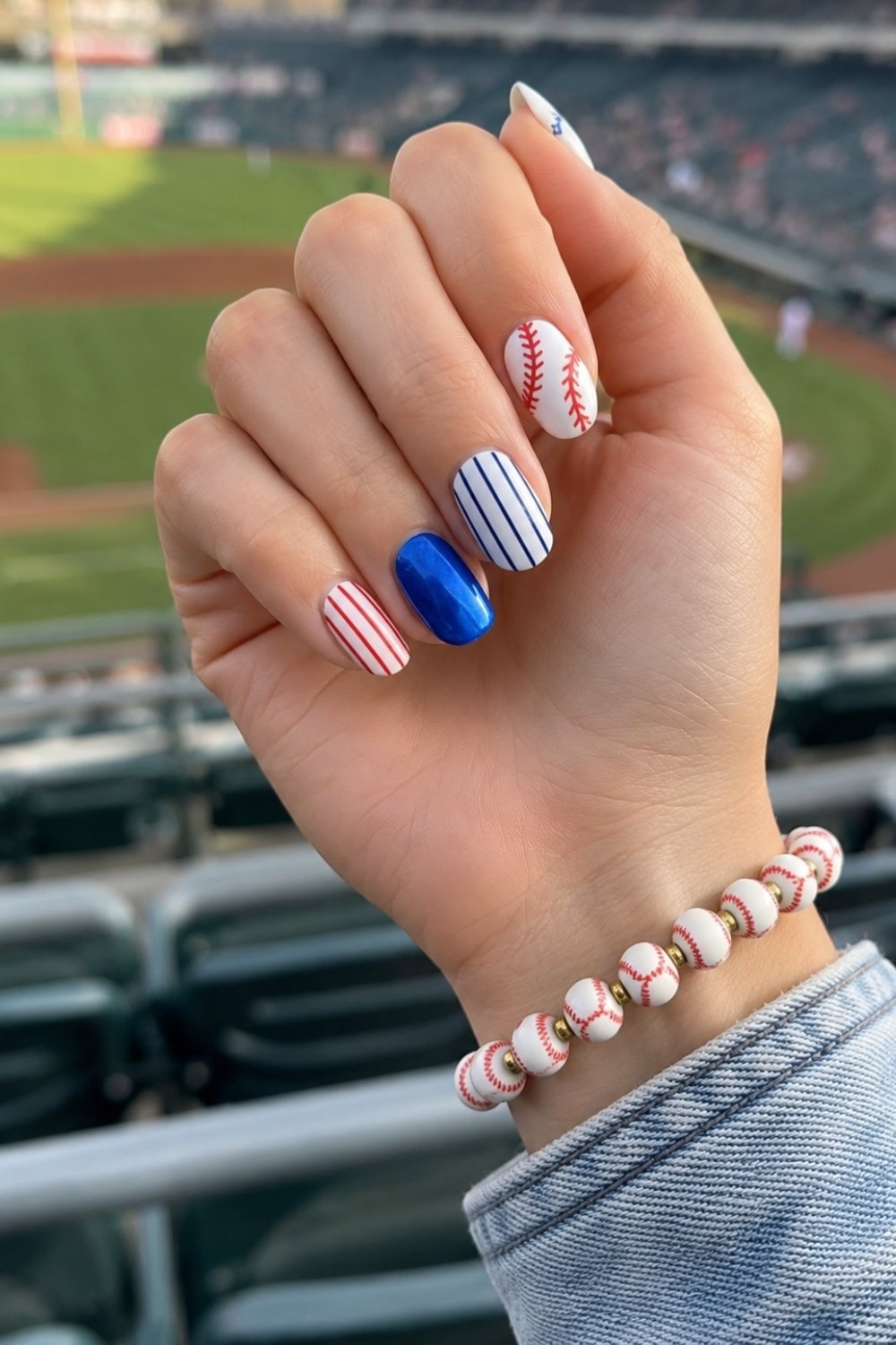 Baseball Nails Are Everywhere Right Now, and I Get It